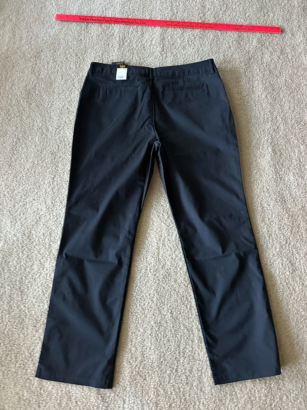 Lee Wrinkle Free Plus Size Straight Leg NWT